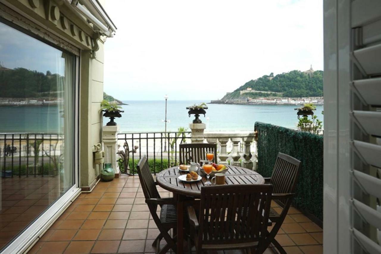 Breathtaking Terrace Views In Luxury Apartment - By Www,Sansebastianapartments,Es Сан Себастиан Екстериор снимка