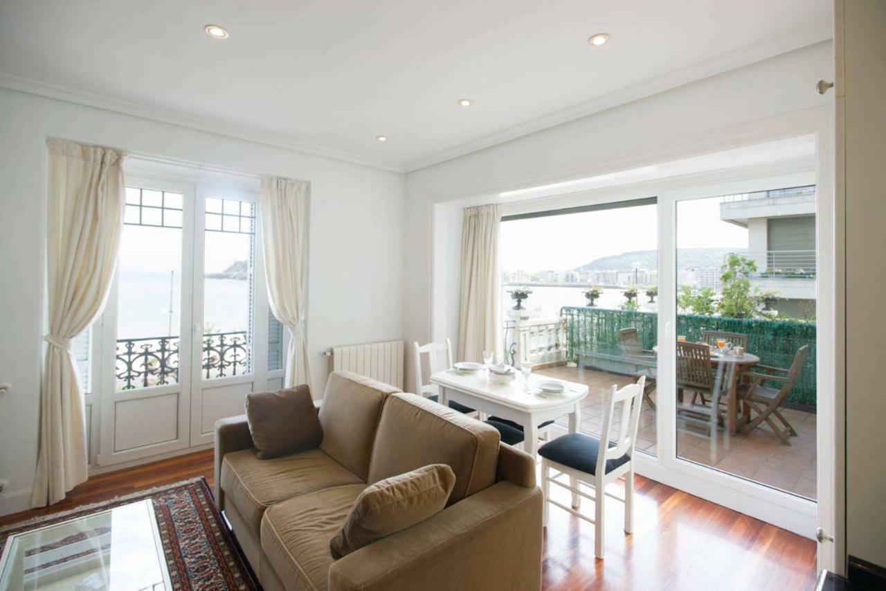 Breathtaking Terrace Views In Luxury Apartment - By Www,Sansebastianapartments,Es Сан Себастиан Екстериор снимка